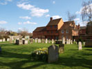 The Guildhall on the South side of the Churchyard in Hadleigh