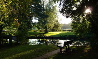 on the Riverside Walk in Hadleigh